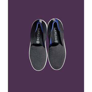 Rothy's Slip On Sneakers - Black Knit Loafers - Comfortable Shoes‎ - 6.5 & 8.5